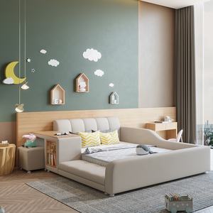 Camas Modernas <span class=keywords><strong>de</strong></span> Diseño Novedoso para Niñas con Escritorio <span class=keywords><strong>2022</strong></span>, Muebles para el Hogar y Dormitorio a <span class=keywords><strong>Precio</strong></span> <span class=keywords><strong>de</strong></span> Fábrica - Product Image 3