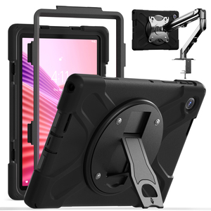 360 °   Support rotatif pour tablette, étui en silicone pour PC, compatible avec le support VESA pour Samsung Galaxy Tab <span class=keywords><strong>S12</strong></span>+ S11 A11 A11+ S10 S9 <span class=keywords><strong>FE</strong></span> Plus Ultra - Product Image 2
