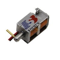 Solénoïde bistable personnalisé à course de 4 mm, 12 V 24 V CC, pour équipement d'automatisation industrielle