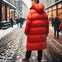 Doudoune longue pour hommes Manteaux en duvet pour hommes Hiver Nouveaux styles Conception personnalisée