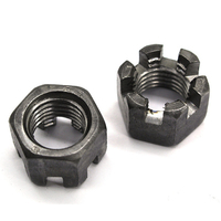 Écrous fendus, écrous de sécurité à tête hexagonale, écrous anti-rotation M8 M10 personnalisables DIN 935 ANSI/ASME B18.2.2