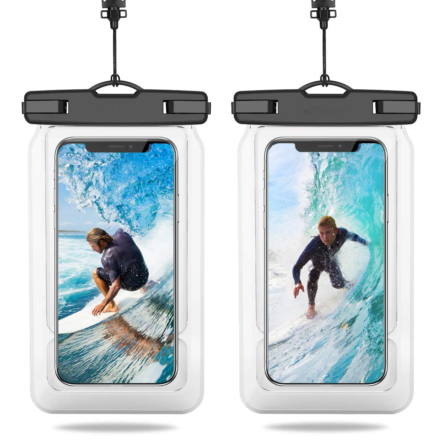 フローティング防水水中ドライバッグ電話ポーチ最大7.0 "携帯電話フローティング防水バッグ