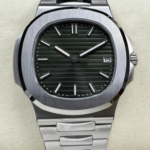 Reloj Mecánico de Lujo para Buceo, de la Mejor Calidad, Resistente al Agua, 40 mm, Fábrica DDF, Movimiento ETA 330, Grosor de 8,2 mm, 5711, Verde, PP - Product Image 1