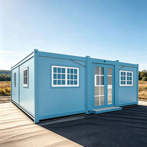 Casa Contenedor de Acero Expandible de 30 Pies, Hogar Modular Prefabricado, Baño Escolar, Oficina Residencial, <span class=keywords><strong>Hotel</strong></span>, Fábrica Comercial, Directo de Fábrica OEM - Product Image 1
