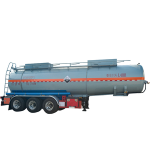 Vente d'usine de transporteur de semi-remorque de réservoir de cargaison en acier résistant à la corrosion de grand volume avec le prix favorable - Product Image 3