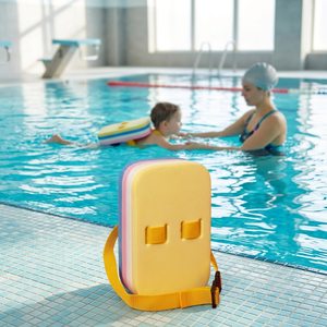 Flotador de espuma EVA para natación, tabla flotante para niños, diseño colorido con correa. - Product Image 1