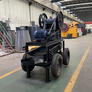 Trituradora de Mandíbulas de Hormigón de Estructura Compacta y Gran Capacidad a Precio Razonable, Trituradora de Piedra, Máquina para Triturar Mineral de Oro - Product Image 4