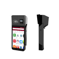 Terminal POS Android Protocolo 201.3 con Lector de Tarjetas NFC EMV e Impresora de 58 mm para Agentes Bancarios e Inclusión Financiera en Nigeria
