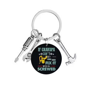 ของขวัญวันพ่อขายดี ของขวัญขอบคุณทำจากโลหะ เช่น ค้อน ประแจ พวงกุญแจ เครื่องมือ ที่เปิดขวดไวน์ และพวงกุญแจ - Product Image 3