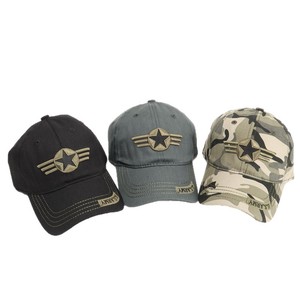 Gorra de Béisbol MSMC Unisex de Lona con Estrella Bordada y Logotipo del Ejército de EE. UU., Gorra de Visera Suave para Exteriores - Product Image 5
