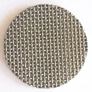 1 2 3 5 микрон, Спеченная проволочная сетка из нержавеющей стали с перфорированным металлом