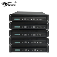 Amplificateur de puissance audio professionnel 4 canaux série T, amplificateur de rack pour installation commerciale, idéal pour les hôtels, les lieux de culte et les salles de conférence