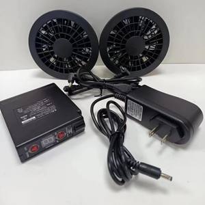 7.4 볼트 5200mAh 재킷 냉각 팬 배터리 세트 7.4 v 충전기를 포함한 휴대용 팬을위한 충전식 배터리 - Product Image 5