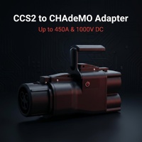 Adaptateur de chargeur DC1000v 300A norme européenne CCS2 vers CHAdeMO pour station de recharge