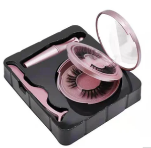 Marque privée Sans colle Naturel pleine bande Cils magnétiques <span class=keywords><strong>3D</strong></span> Vente en gros Cils magnétiques Ensemble avec eye-<span class=keywords><strong>liner</strong></span> - Product Image 2