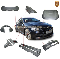 Kit carrosserie pour BMW Série 3 E92 M3, style Vors, semi-carbone, en promotion