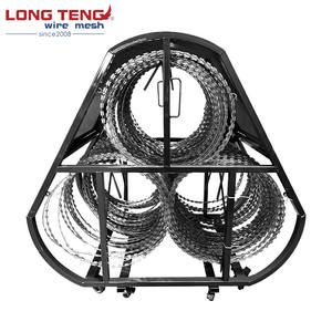 Barrière d'isolement antiémeute <span class=keywords><strong>mobile</strong></span> Barrière de sécurité concertina pour barrage routier Fil de rasoir de défense - Product Image 1