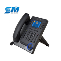 Téléphone SIP ALE série Myriad, téléphone de bureau M3, VoIP, utilisation à domicile/au bureau, IP/GSM/PoE, Linux, noir, certifié FCC CE RoHS, garantie 1 an