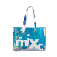 Sac à provisions en PVC de luxe à quantité minimale de commande réduit personnalisé sac d'emballage à provisions en plastique