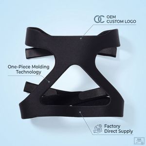Sangle de fixation pour <span class=keywords><strong>masque</strong></span> CPAP certifiée CE, respirante, réglable, universelle, compatible avec <span class=keywords><strong>ResMed</strong></span> BMC Respironics, <span class=keywords><strong>apnée</strong></span> <span class=keywords><strong>du</strong></span> <span class=keywords><strong>sommeil</strong></span> - Product Image 2