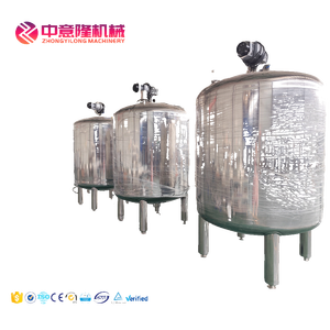 Cuve de mélange industrielle mini 500L à chemise vapeur, prix usine, machine de fabrication pour chauffage, refroidissement, émulsification et homogénéisation - Product Image 4