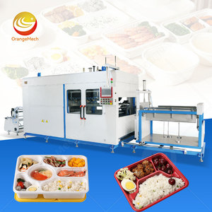 เครื่องขึ้นรูปฝาปิดแก้วโยเกิร์ตพลาสติก PET สำหรับบรรจุภัณฑ์อาหารแบบนำกลับบ้าน ยี่ห้อ ORME รุ่น Car Dashboard Vacuum Form Machine - Product Image 1