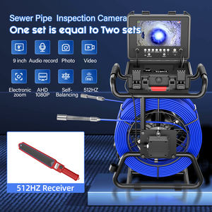Système de caméra d'égout portable haute définition avec écran, capteur CMOS et enregistreur DVR pour l'<span class=keywords><strong>endoscopie</strong></span> des canalisations de bâtiments - Product Image 5