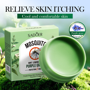 Summer Outdoor Insect Bite Relief Balm Soothing Moisturizing Purple Herb Mint Relief Cooling Oil <strong>Mosquito</strong> <strong>Repellent</strong> <strong>Cream</strong> - Product Image 2