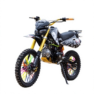 Motocicleta Todoterreno de 125cc, Motocicleta <span class=keywords><strong>Enduro</strong></span> a Gasolina con Motor de 4 Tiempos, Freno de Disco Doble para Adultos, Aventura al Aire Libre - Product Image 1