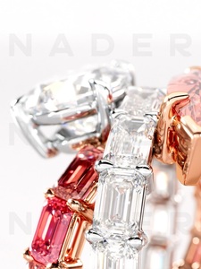 Anillo de Oro Blanco de 18 Quilates con Diamante Certificado IGI, Modelo ROSE RING, Clásico, para Compromiso o Boda - Product Image 2