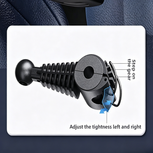 <span class=keywords><strong>Support</strong></span> de téléphone et tablette pour voiture, robuste, antidérapant, 360 degrés, pour tableau de bord, appuie-tête, pour camion, SUV, fourgonnette, navigation - Product Image 3