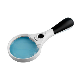 Lupa de Mano <span class=keywords><strong>3</strong></span> en 1 con Aumento de 2.5X, <span class=keywords><strong>3</strong></span>.5X y 25X, con <span class=keywords><strong>3</strong></span> LED y Mango, para Lectura, Reparación, Identificación de Joyas, Regalos Promocionales - Product Image 5