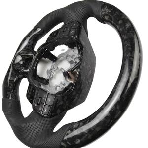 Volant en cuir fibre de carbone pour modèles <span class=keywords><strong>BMW</strong></span> G20 G38 128 240 320 525 530 540 640 <span class=keywords><strong>730</strong></span> 740 SUPRA - Product Image 3