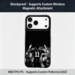 <span class=keywords><strong>Coque</strong></span> de protection antichoc transparente en TPU avec vue arrière de joueur de football noir et blanc n°<span class=keywords><strong>11</strong></span> pour <span class=keywords><strong>iPhone</strong></span> 17 16 15 14 13 <span class=keywords><strong>Pro</strong></span> Max - Product Image 4