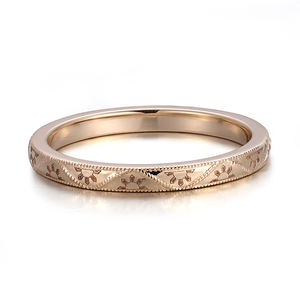 <span class=keywords><strong>Bague</strong></span> en <span class=keywords><strong>or</strong></span> jaune 18 carats, 14 carats, 10 carats personnalisée, <span class=keywords><strong>bague</strong></span> simple, <span class=keywords><strong>bague</strong></span> de couple, bijoux fins, bagues pour cadeau de Noël, mariage, usage quotidien pour femmes - Product Image 3