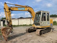 Prix bon marché Original utilisé hydraulique Diesel Kato HD250 Excavatrice avec Excellent état de fonctionnement de haute qualité à vendre