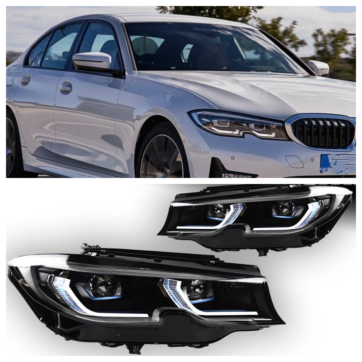 BMW 3シリーズ G20 後期 純正 左 ヘッドライト LED 2022年 BMW 3シリーズ G20 後期 純正 左 ヘッドライト LED 2022年