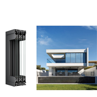 Fenêtre à battant vertical en alliage d'aluminium du Guangdong, design moderne personnalisé, insonorisée en acier inoxydable pour projets commerciaux