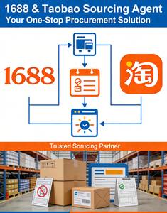 ตัวแทนกวางโจว ค่าคอมมิชชั่นต่ำ บริการจัดหาสินค้าจาก 1688 และ Taobao พร้อมบริการขนส่งครบวงจร ประสบการณ์ 12 ปี ยอดนิยมสำหรับผู้ซื้อระดับโลก - Product Image 1