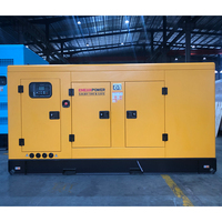 Générateur diesel silencieux 80 kW 100 kVA, prix du générateur 80 kVA, production d'électricité 100 kW