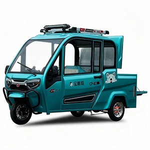 <span class=keywords><strong>Triciclo</strong></span> Eléctrico >800W Totalmente Cerrado para Carga y Pasajeros, Movilidad para Personas Mayores, Estándar Nacional - Product Image 4