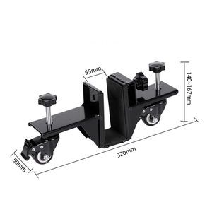 Carro de transporte ajustable para paneles de puerta con ruedas laterales para facilitar la instalación - Product Image 6