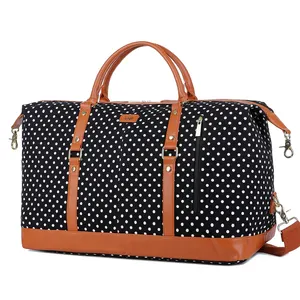 Großhandel individuelle Premium-Lenkwand Reisetasche Duffel-Tasche zum Mitnehmen am Wochenende Übernachtungsbeutel Übergröße für Damen