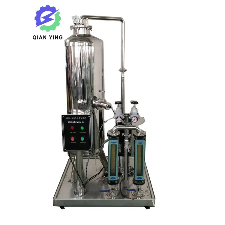 Automático De Boa Qualidade Misturador De Bebidas Macias Refrigerantes Carbonatados Fazendo Soda Água Co2 Máquina De Mistura