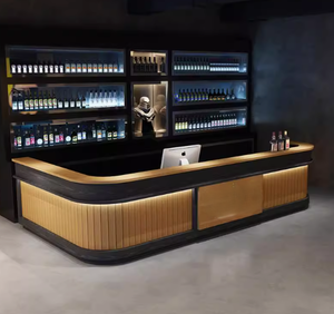 Konter Bar gaya Industrial antik, stasiun Checkout industri pedesaan untuk desain toko furnitur Bar Retro - Product Image 3