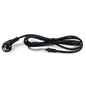 high quality 2 pin 3 pin europe power cable wholesale outdoor ac power cords & extension cords
