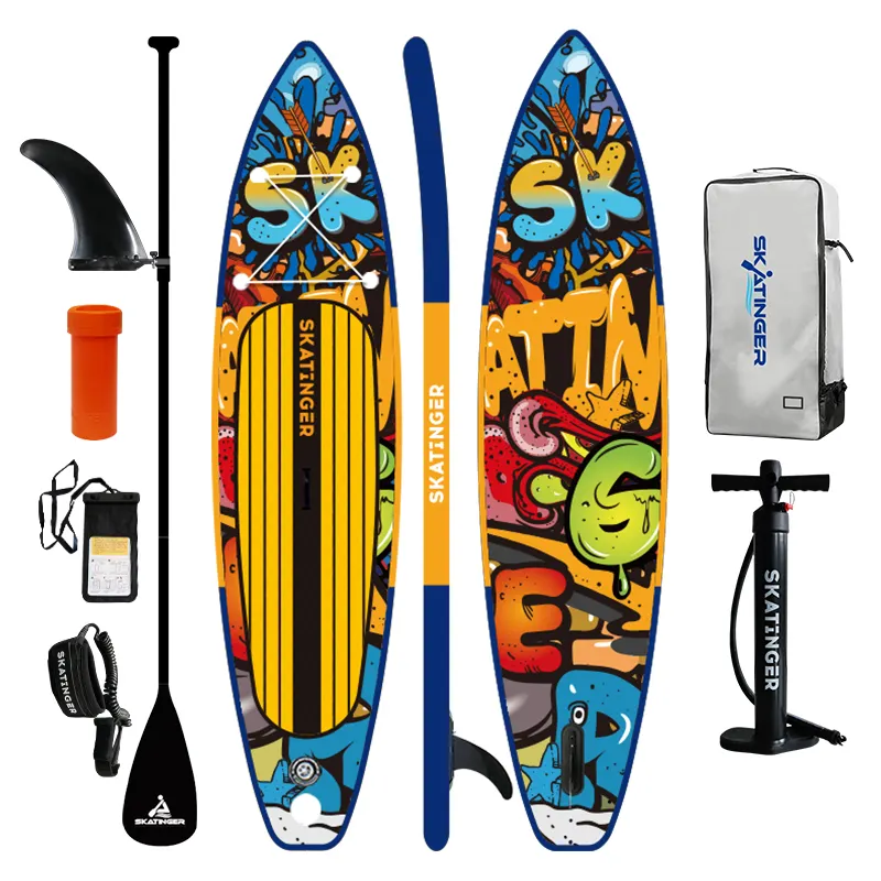 Dropshipping fornitura di fabbrica skatinger all'ingrosso paddle board waterplay surf windsurf sup gonfiabile isup