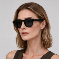 Lunettes de soleil UV400 Protection, monture fine, style mode, personnalisables, nouvelle collection 2026, imprimé léopard rétro, pour femmes et hommes