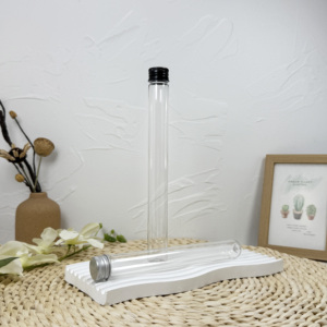 Tubo de ensayo de plástico PET de 120mm con tapa de empuje y giro - Product Image 6