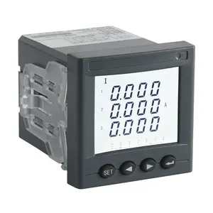 Acrel AMC72L-AI digital meter untuk penggunaan ac 260v 50A kwh kwh meter power meter 3 fase 5v